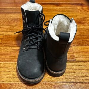 Birkenstock Black Combat Boots